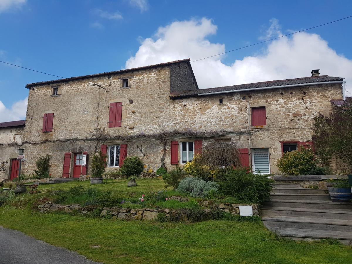 Bed and Breakfast Les Forges De Planechaud Saint-Sornin-Leulac Exterior foto